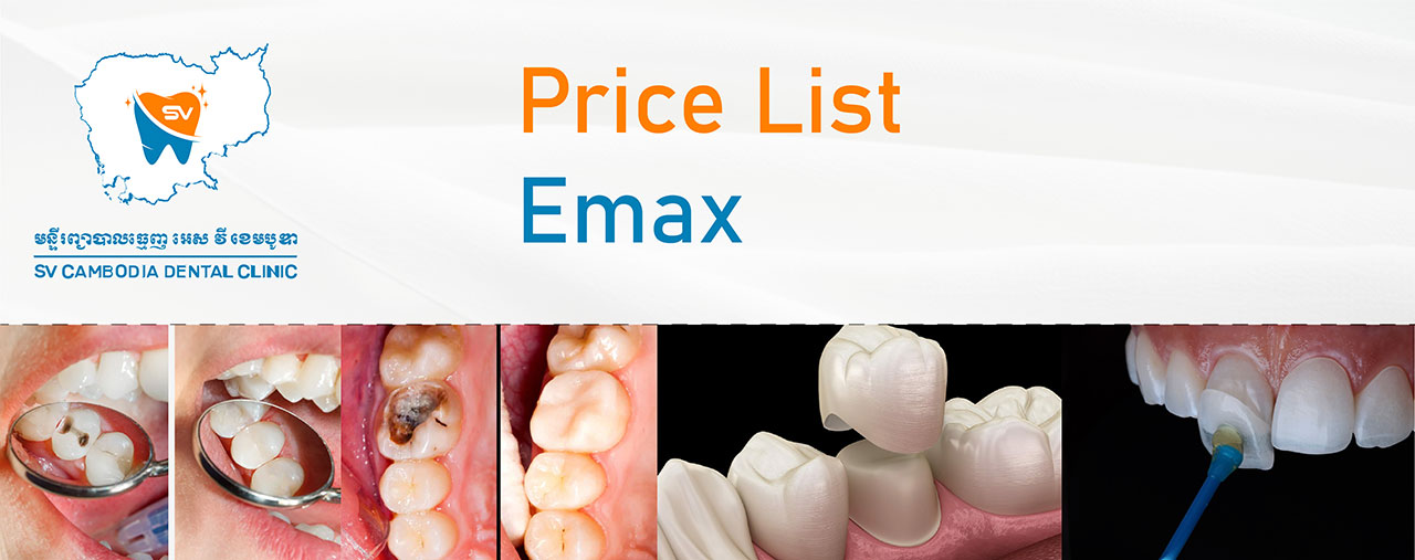Emax Price List SV Clinic